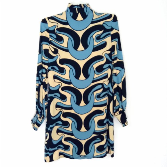 Diane Von Furstensberg Eavan Silk Sheath Dress - 8 - Picture 9 of 12